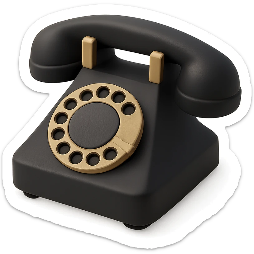 telephone sticker