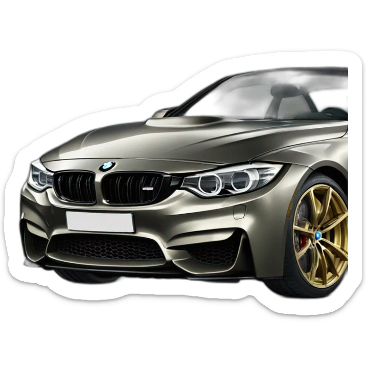 bmw m4 sticker