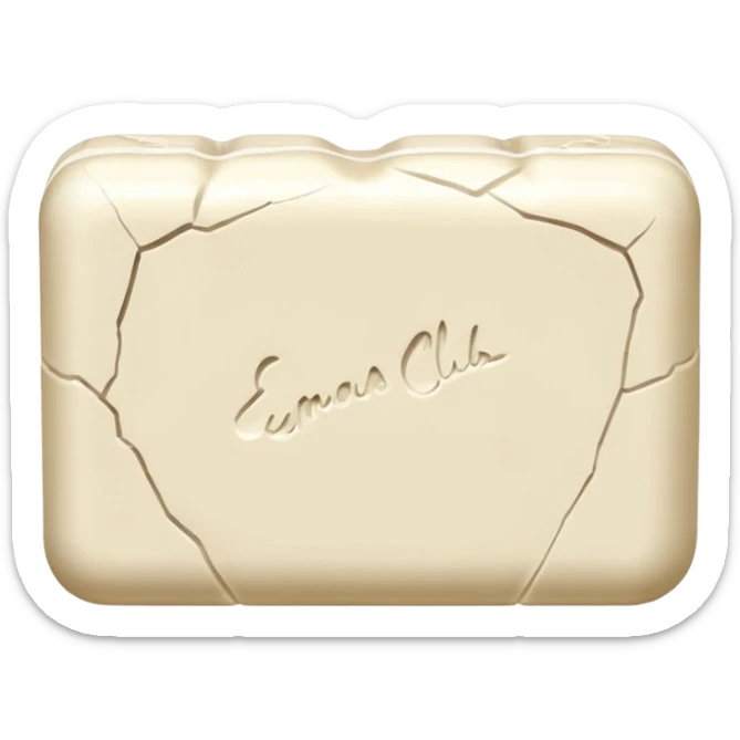 bar of soap, Fight Club style, referencing the movie sticker