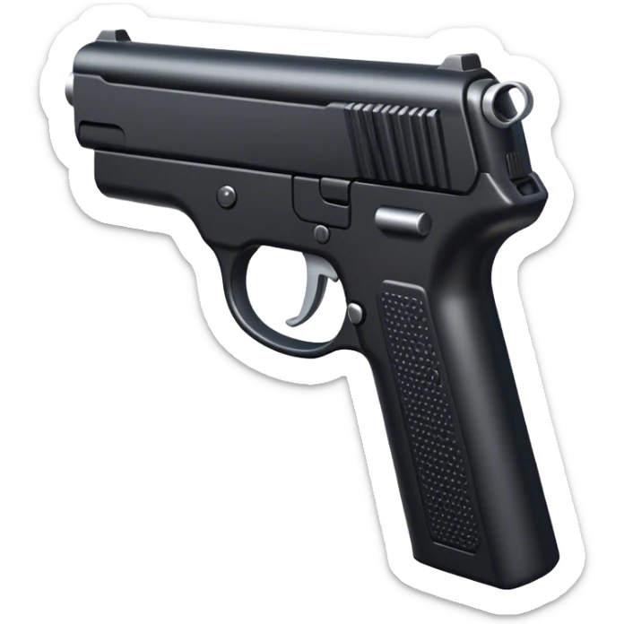 Gun sticker