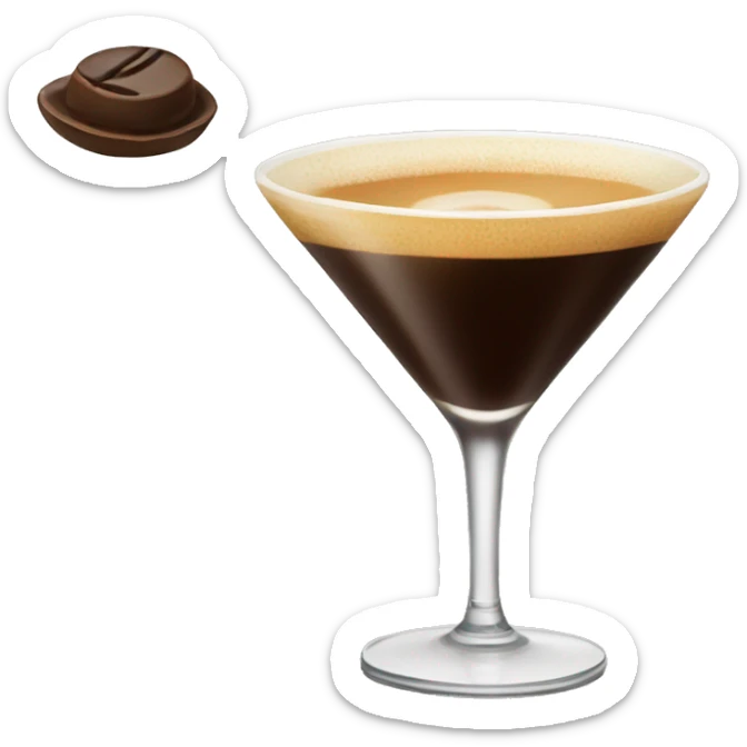 Espresso martini sticker