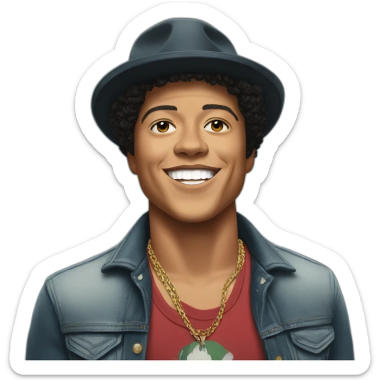 bruno mars sticker