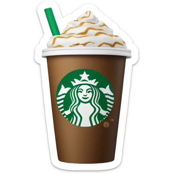 Starbucks Cup sticker