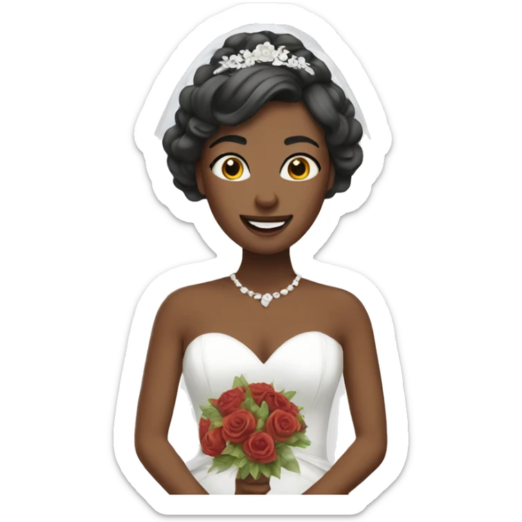 Bride sticker