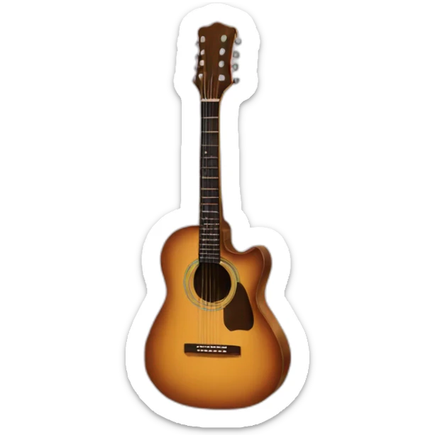 guitar sticker