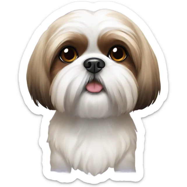 Shih tzu sticker