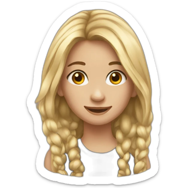 15 year old girl sticker