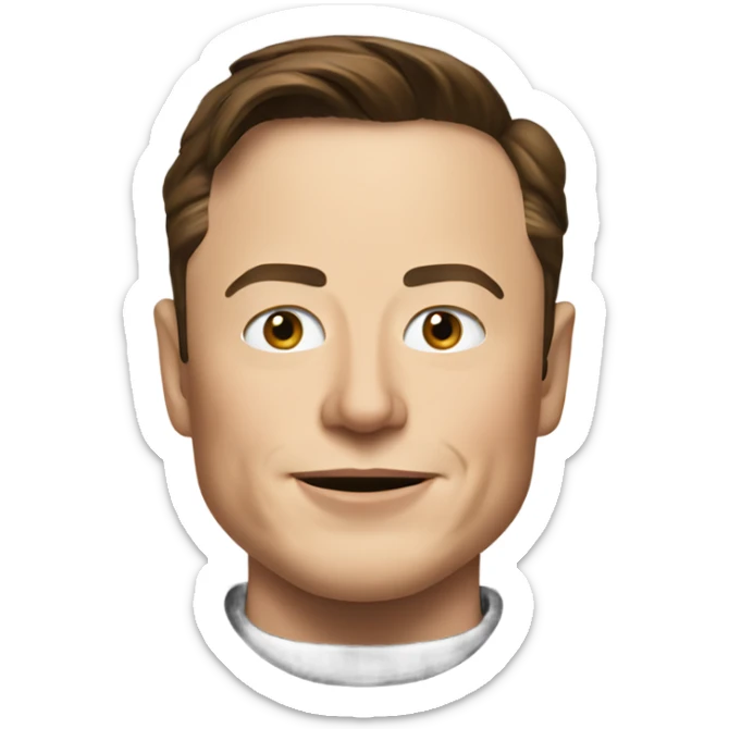 Elon musk sticker