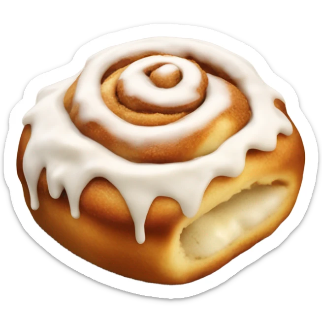 Cinnamon roll sticker