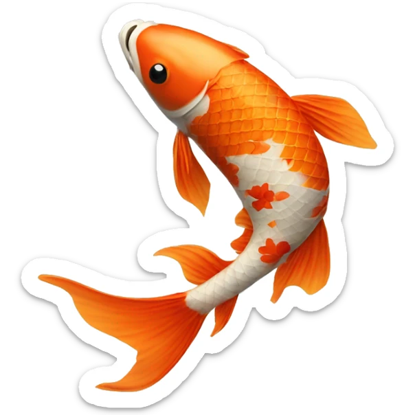 Koi fish  sticker