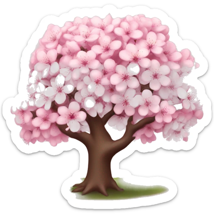 Cherry blossom tree sticker