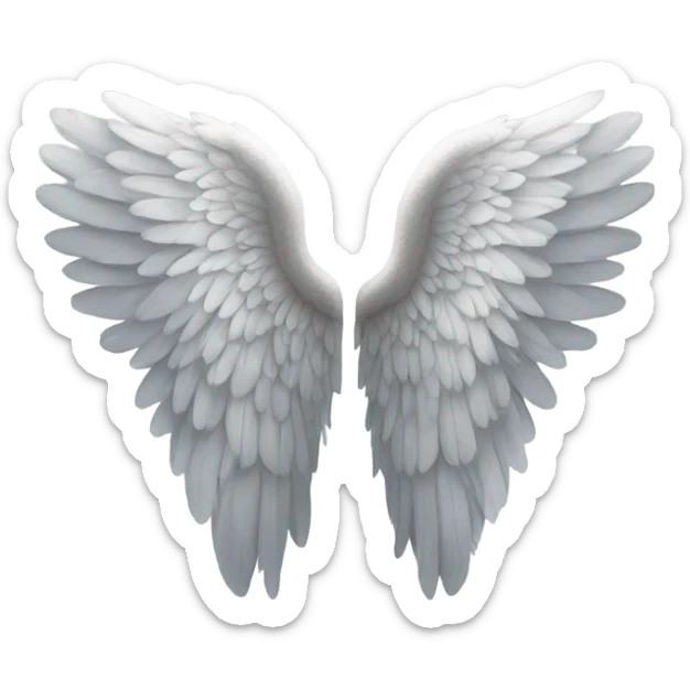 angel wings sticker