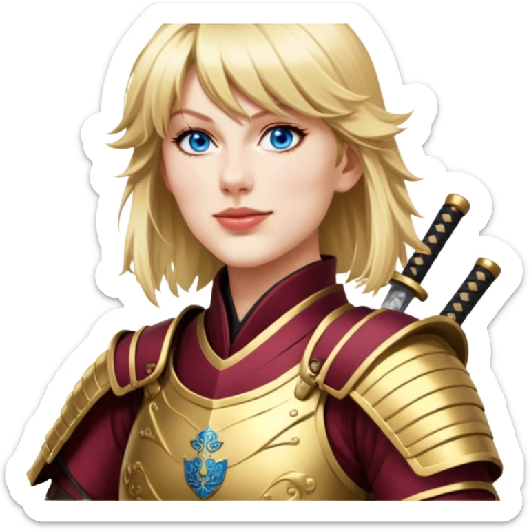 Samurai Leader sticker