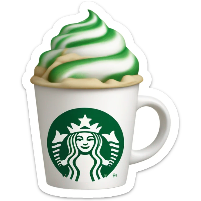 Starbucks sticker