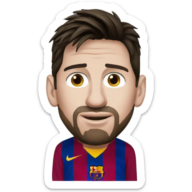 lionel messi sticker