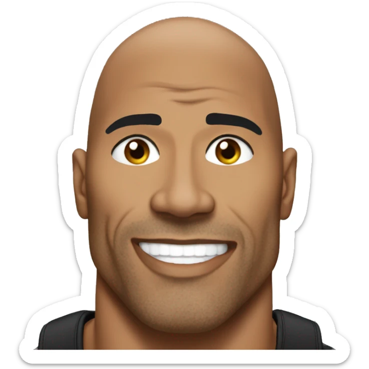 The Rock sticker