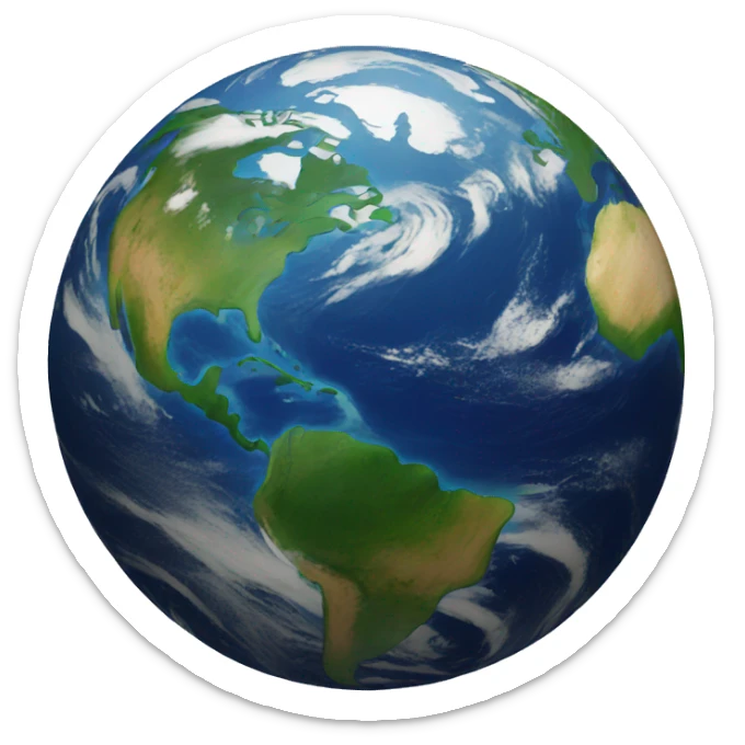 earth sticker