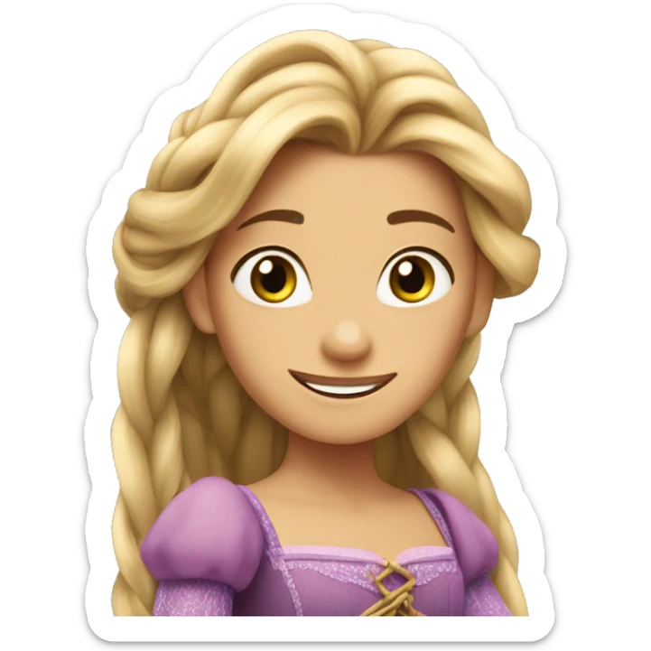 Rapunzel sticker
