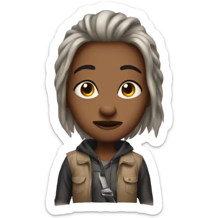 Baddie sticker