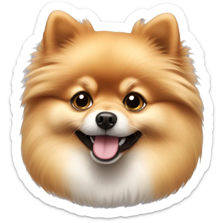 Pomeranian sticker