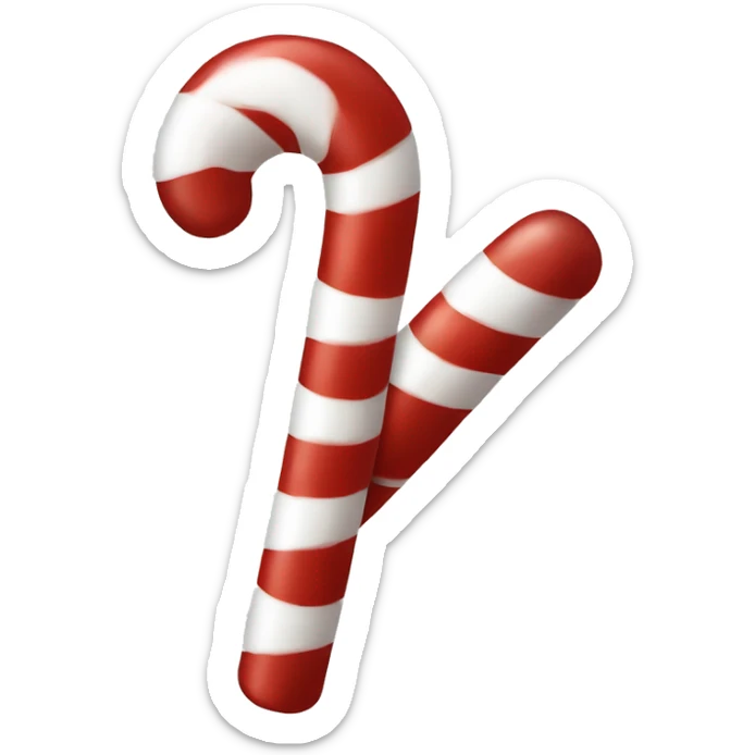 Candy cane  sticker