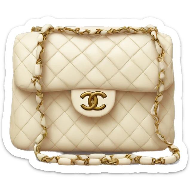 Chanel bag sticker