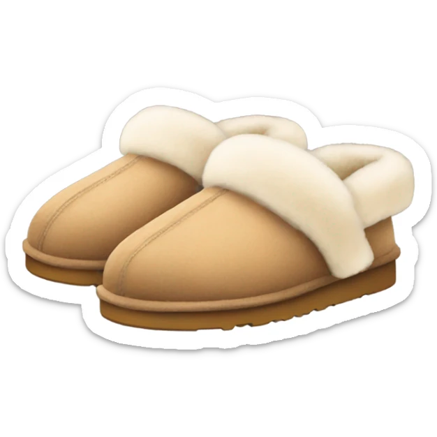 UGG slippers  sticker