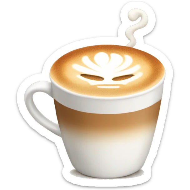 Latte  sticker