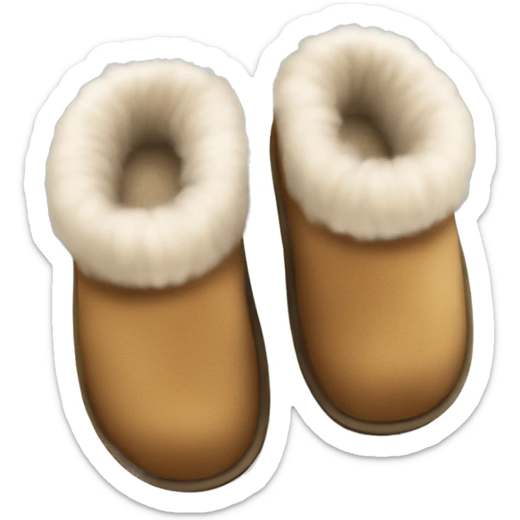 UGG slippers  sticker