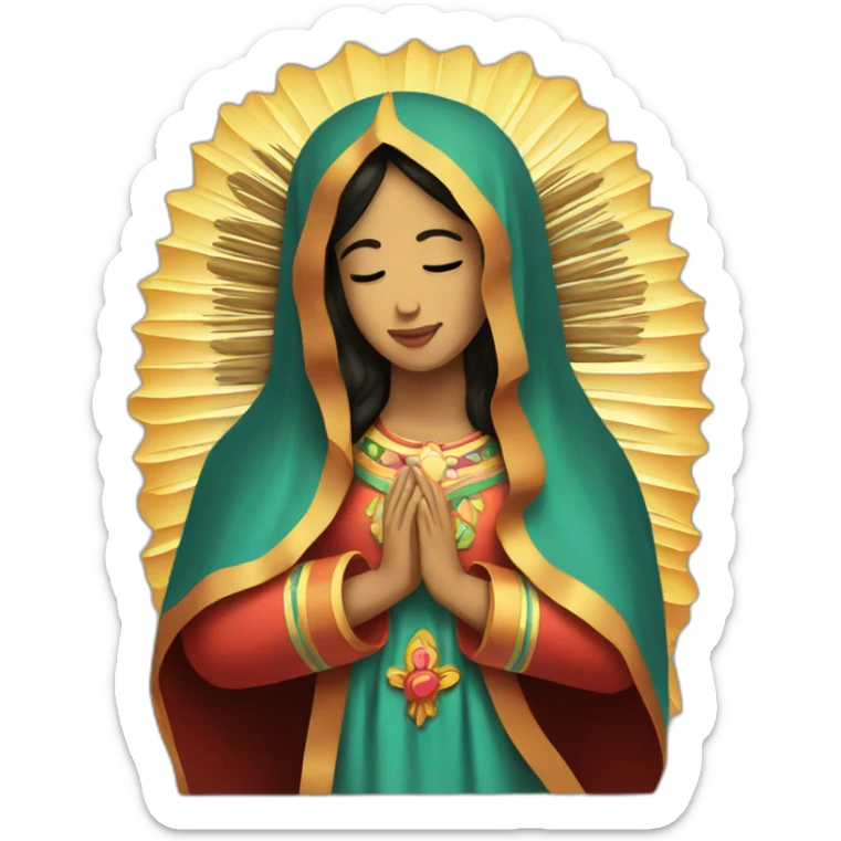 virgen de guadalupe sticker