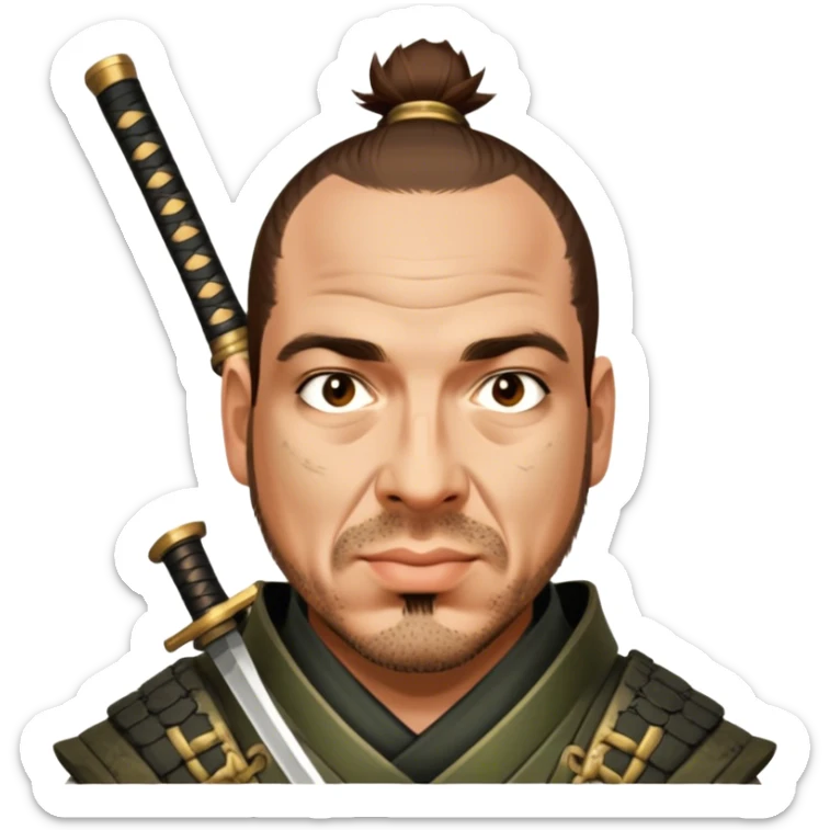 Ancient Samurai sticker