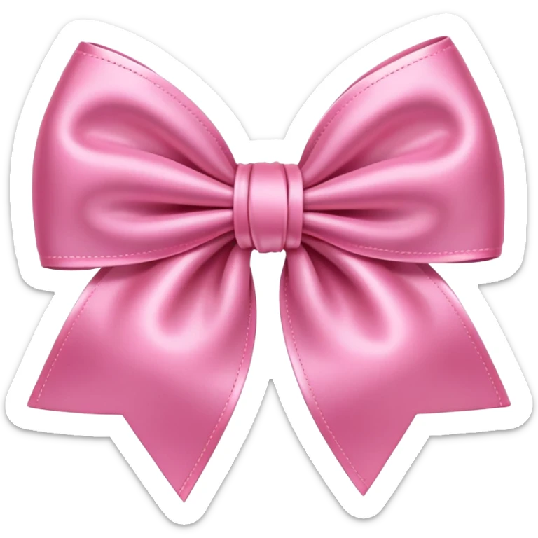 cute bow sticker