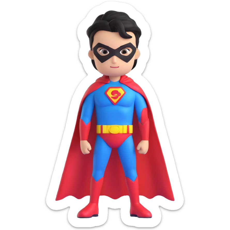 Hair hero sticker