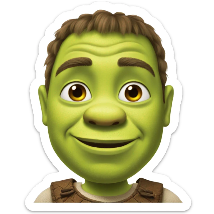 Shrek sticker