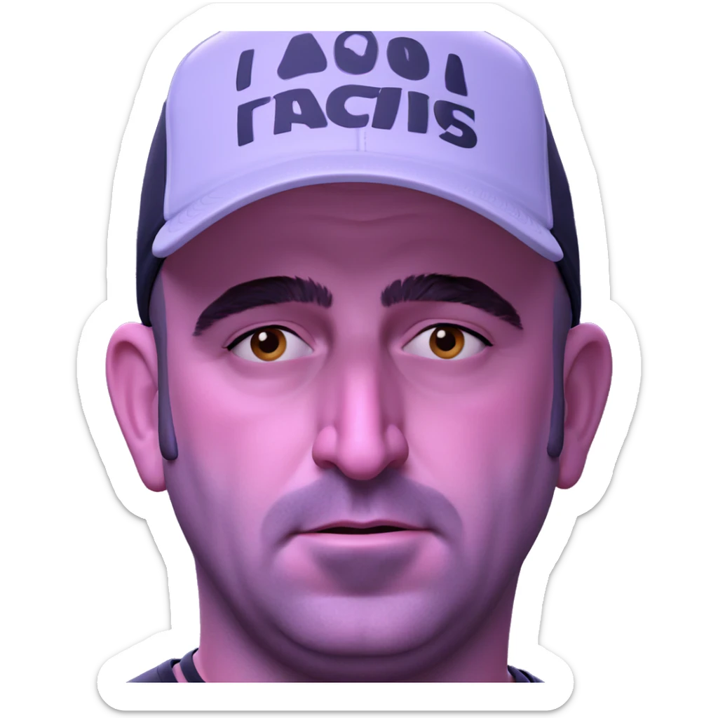 cool guy in sunglasses sticker