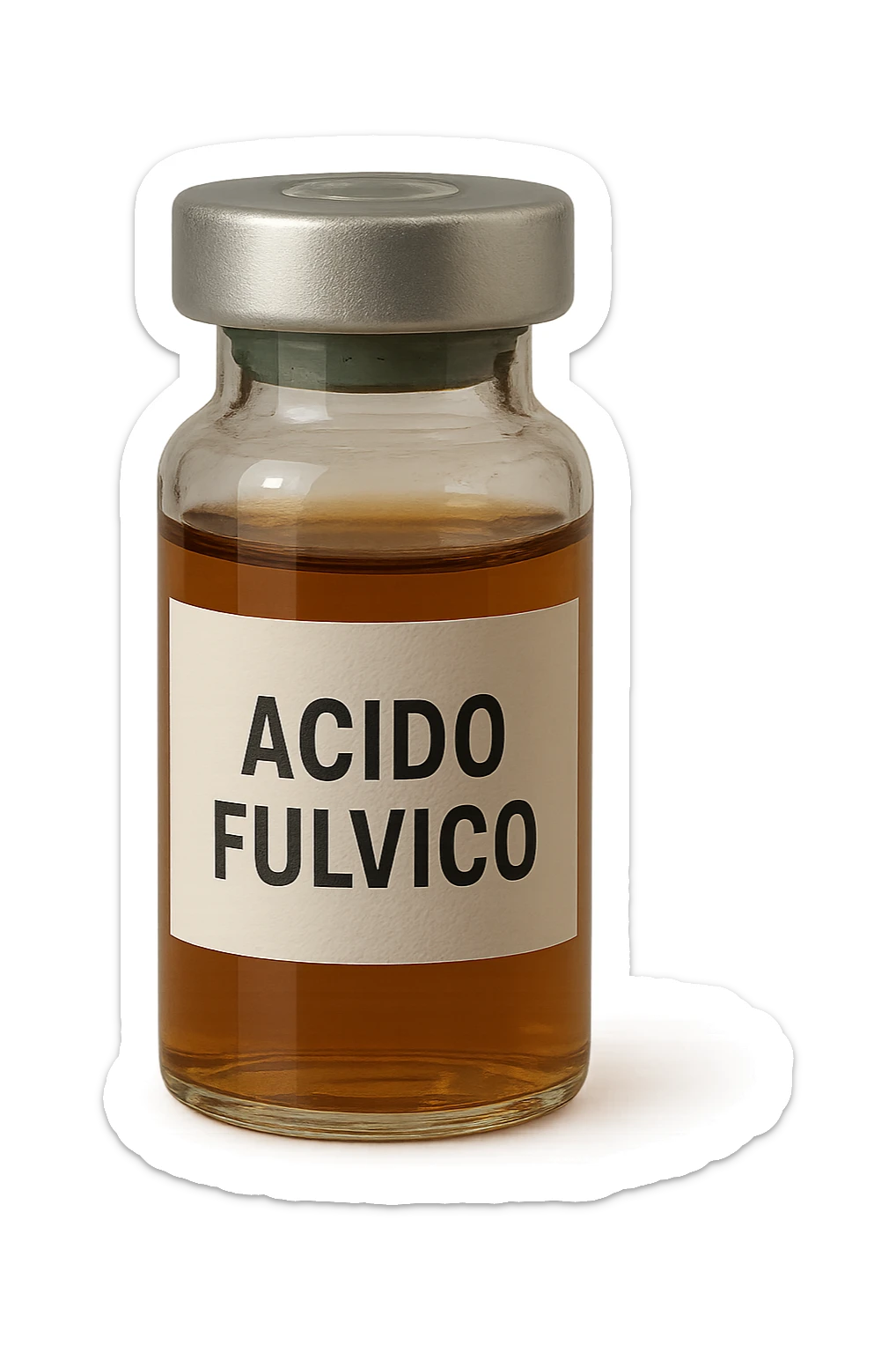 Acido fulvico fiala in italiano sticker