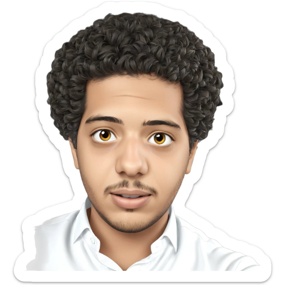 focused gaze in car interior sticker