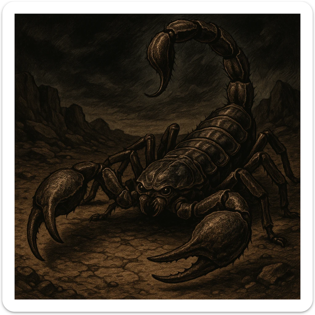 Scorpion sticker