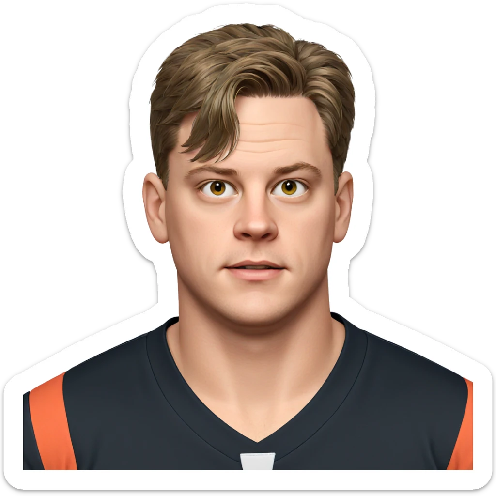 casual portrait of young man sticker