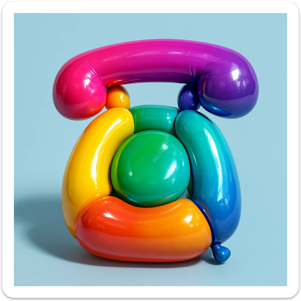 telephone sticker