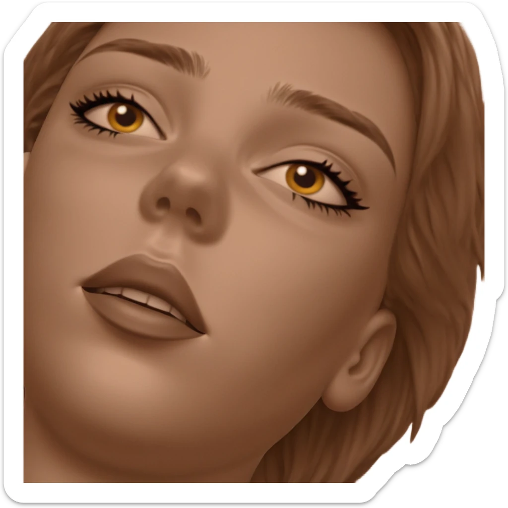 monochrome portrait of a boy sticker