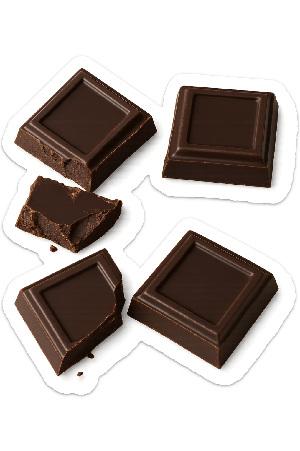 Cioccolato fondente sticker