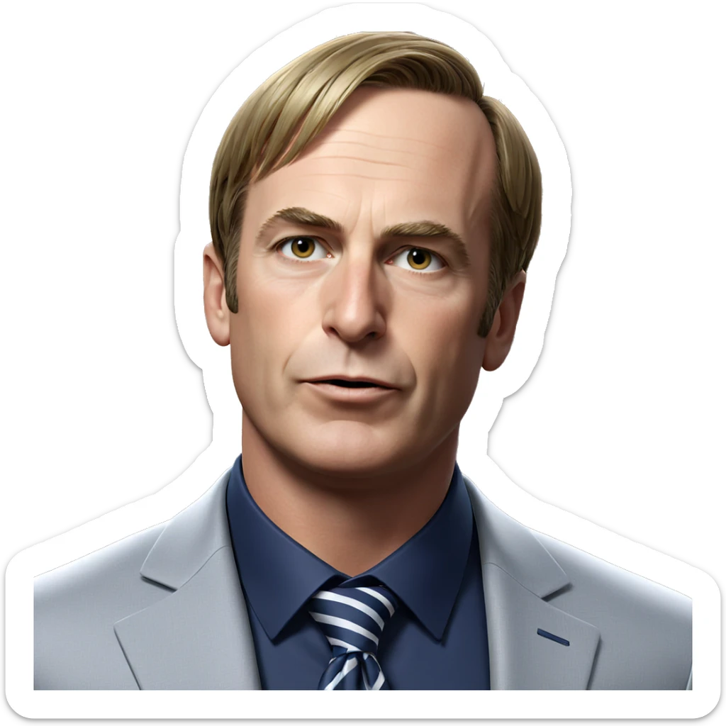 formal portrait of a boy sticker