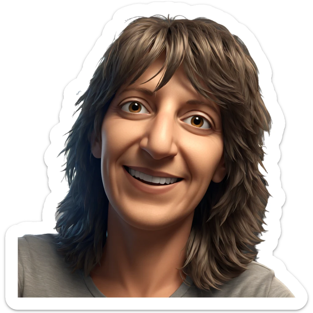 smiling boy indoors portrait sticker