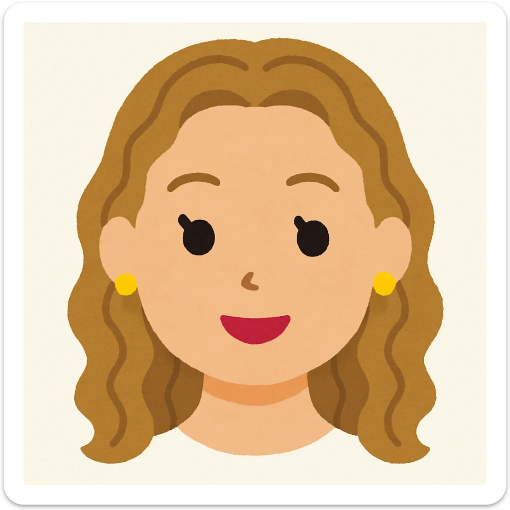 Remove the neck so only the head remains, in the style of Irasutoya with soft colors and minimal details. Keep the illustration simple and clean, focusing on the head only. sticker