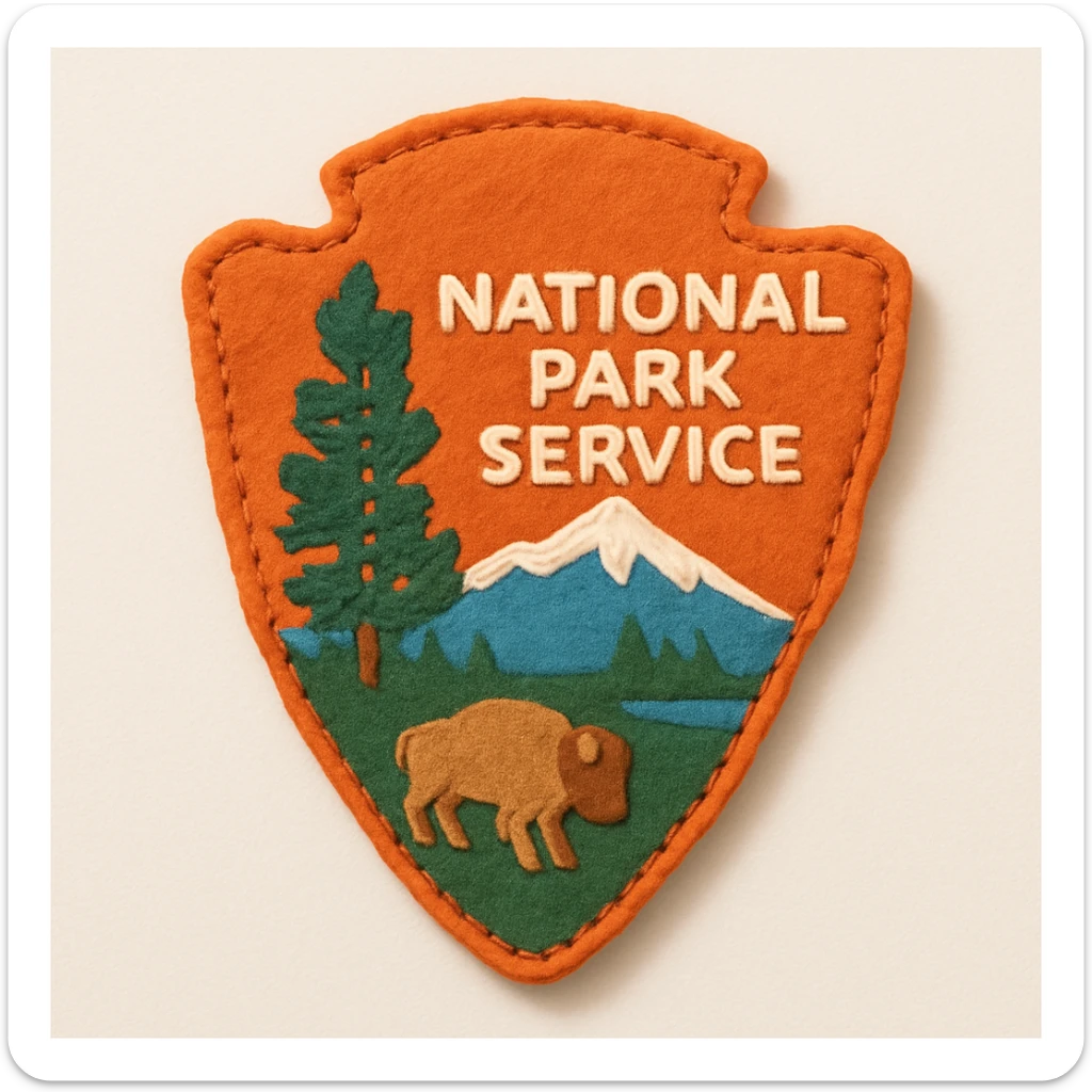 national park service sticker