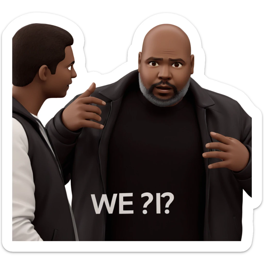 boys in jackets meme sticker