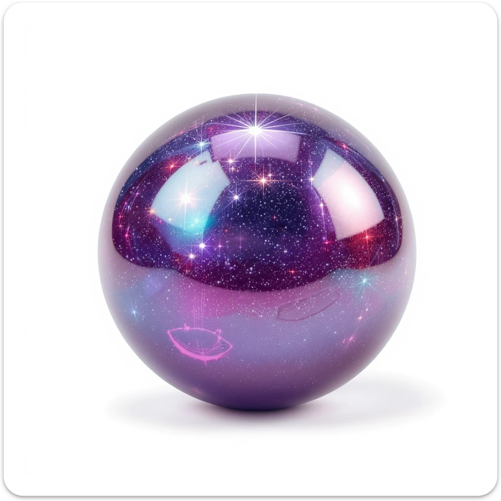 new object, cute and shiny, no background sticker