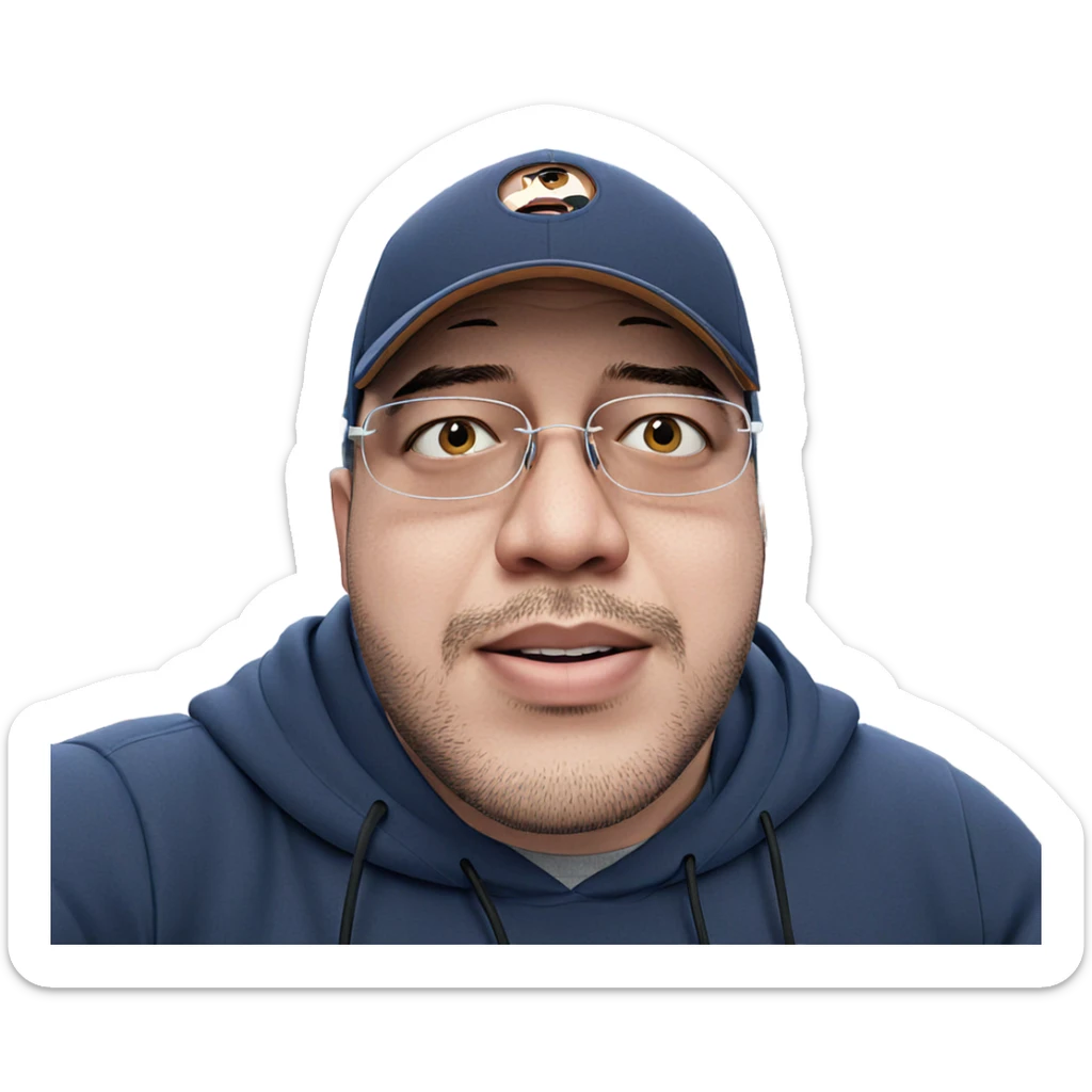 boys hanging out in city sticker