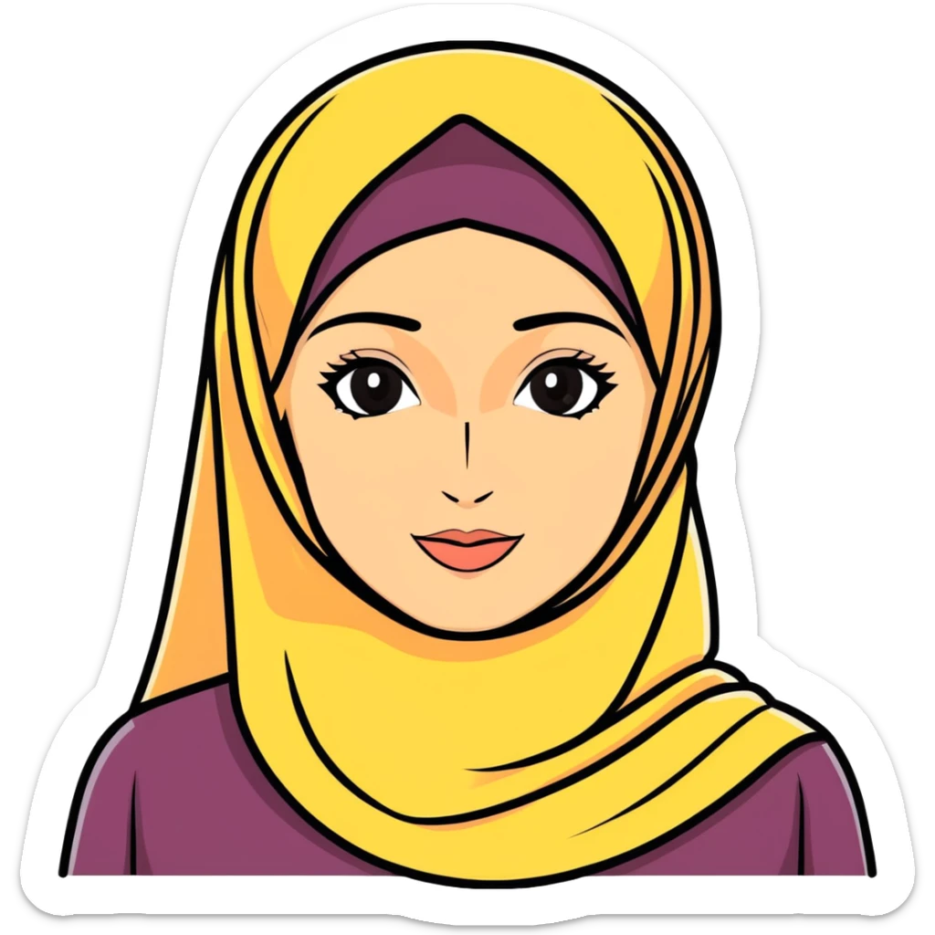 Hijabi sticker